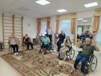 Занятие в кабинете ЛФК